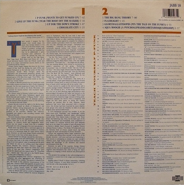 Parliament : Uncut Funk - The Bomb (The Best Of Parliament) (LP, Comp)
