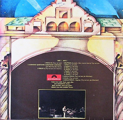 Focus (2) : At The Rainbow (LP, Album, Tri)