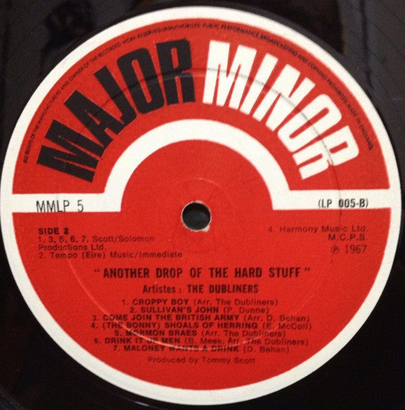The Dubliners : More Of The Hard Stuff (LP, Album, Mono)