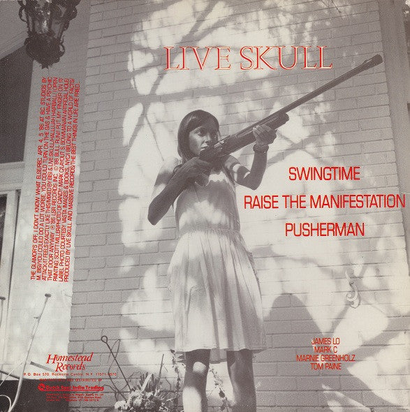 Live Skull : Pusherman (12", EP)