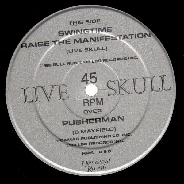 Live Skull : Pusherman (12", EP)