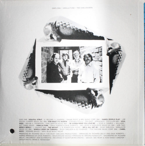 The Challengers : Vanilla Funk (LP, Album)