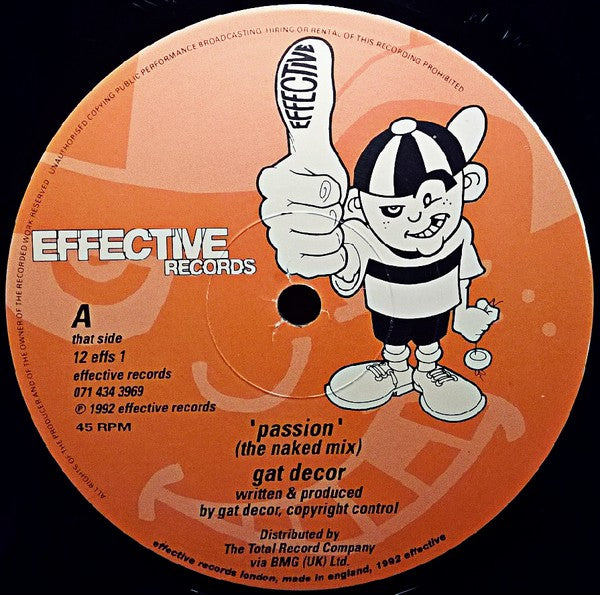 Gat Decor : Passion (12", Single)