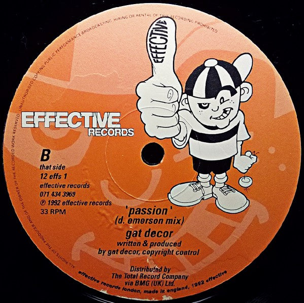 Gat Decor : Passion (12", Single)