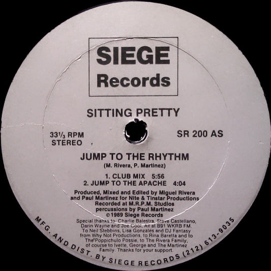 Sitting Pretty : Jump To The Rhythm (12")