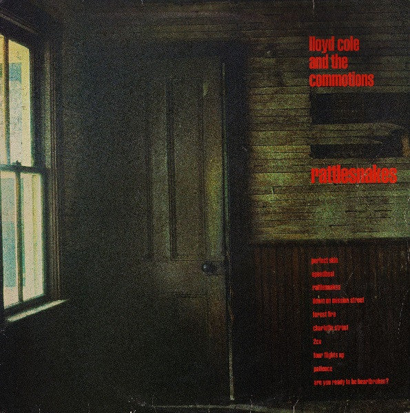 Lloyd Cole & The Commotions : Rattlesnakes (LP, Album)