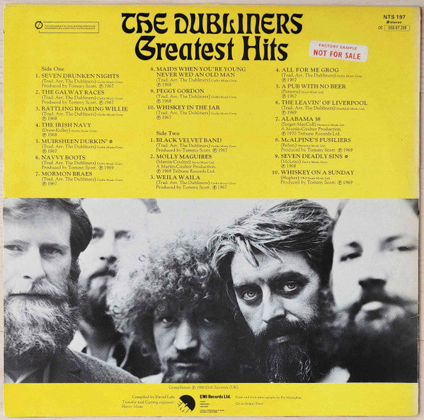 The Dubliners : Greatest Hits (LP, Comp)