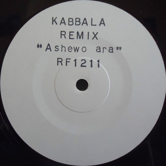 Kabbala : Ashewo Ara / Voltan Dance ‎ (12", W/Lbl, Sta)