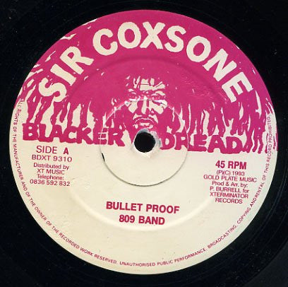 809 Band / Commanchie* / Duckman : Bullet Proof / Informer / Ready Or Not (12")