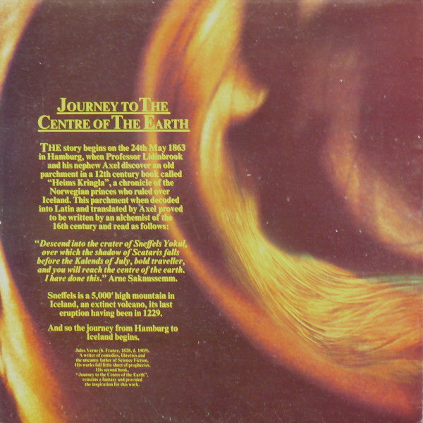 Rick Wakeman : Journey To The Centre Of The Earth (LP, Album, Gat)