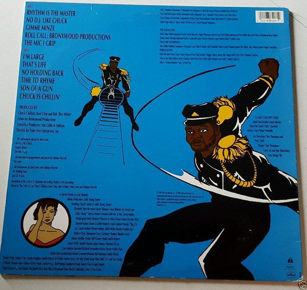 Chuck Chillout & Kool Chip : Masters Of The Rhythm (LP, Album)