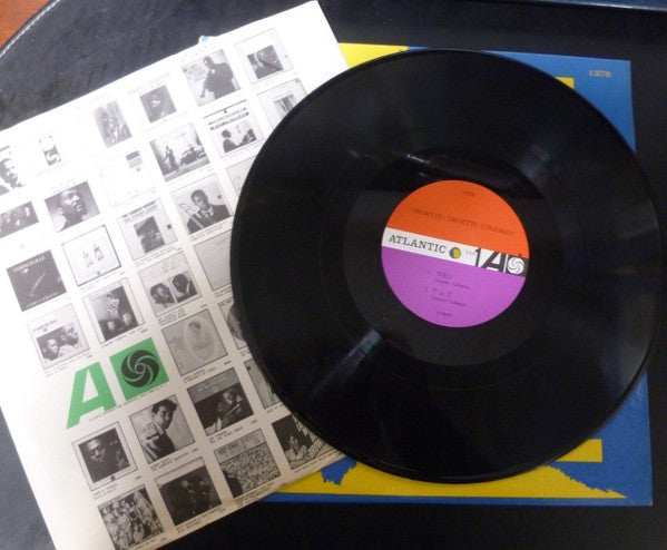 The Ornette Coleman Quartet : Ornette! (LP, Album, Mono, Lam)