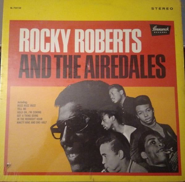 Rocky Roberts And The Airedales* : Rocky Roberts And The Airedales (LP, Album)