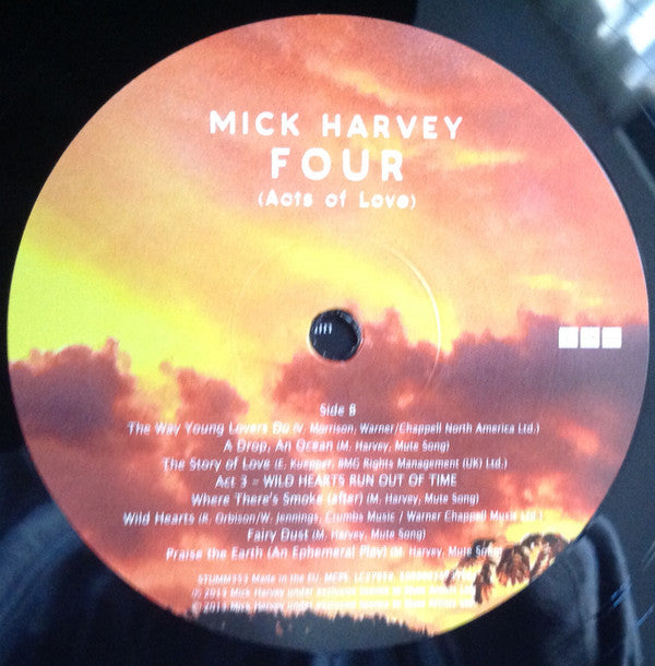 Mick Harvey : Four (Acts Of Love) (LP, Album + CD, Album)