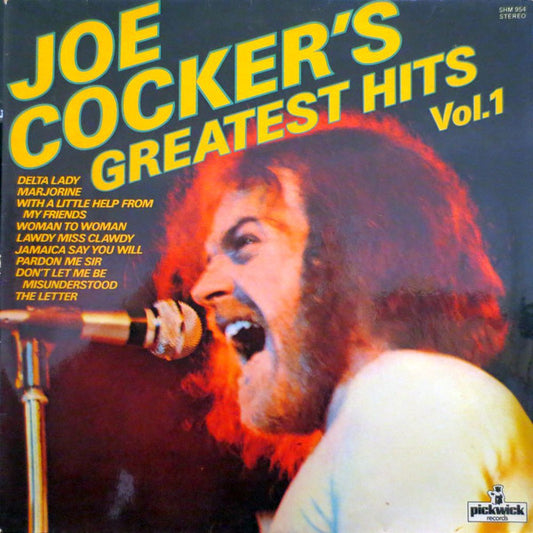 Joe Cocker : Joe Cocker's Greatest Hits Vol. 1 (LP, Comp)