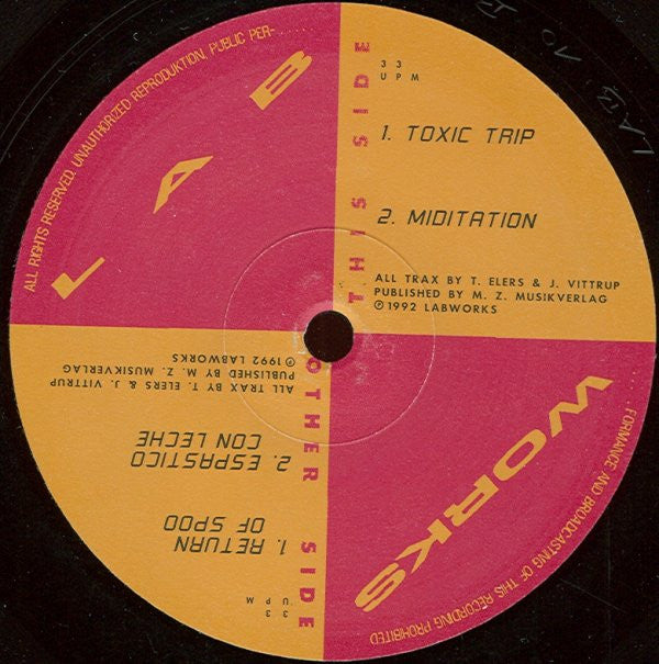 Cellblock-X* : The Trip E.P. (12", EP)