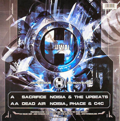 Noisia / The Upbeats / Phace / Cause 4 Concern : Sacrifice / Dead Air (12")
