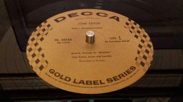 John Eaton (2) : Microtonal Fantasy - The Music Of John Eaton (LP, Mono)
