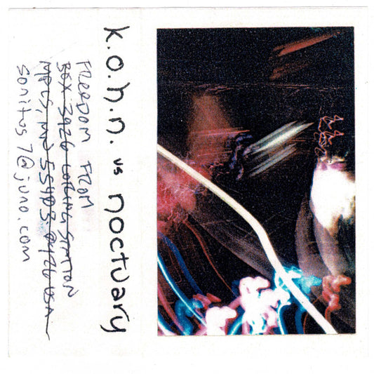 K.O.H.N. Vs. Noctuary (2) : K.O.H.N. Vs. Noctuary  (Cass, C45)