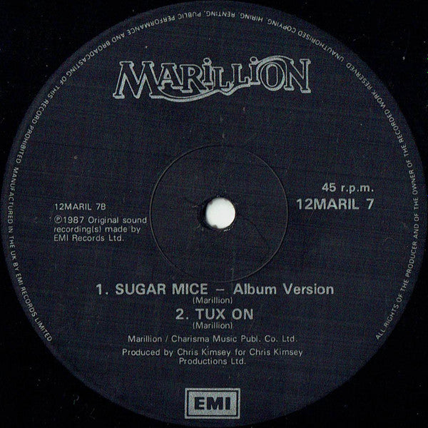 Marillion : Sugar Mice (12")