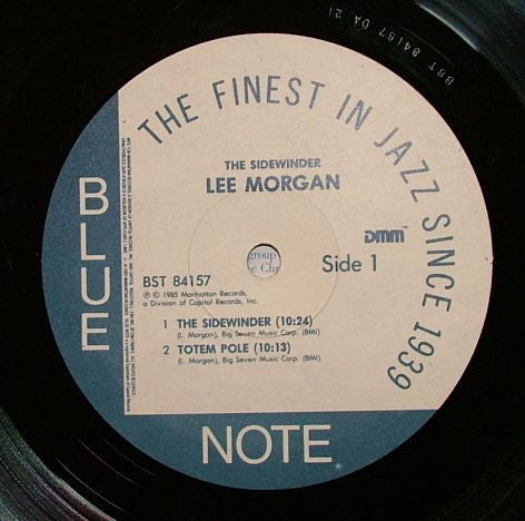 Lee Morgan : The Sidewinder (LP, Album, RE, RM)