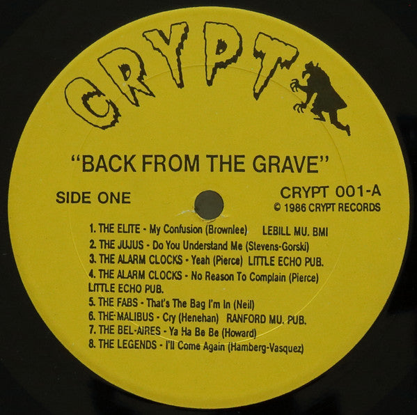 Various : Back From The Grave Volume One (LP, Comp, RE)
