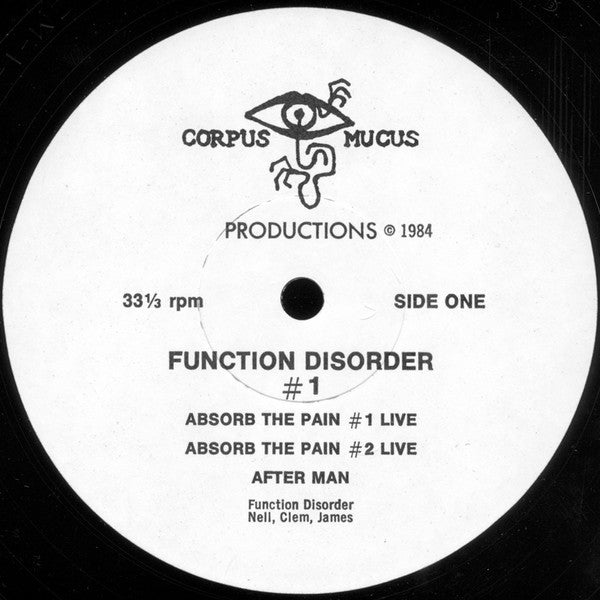Function Disorder : #1 (LP)