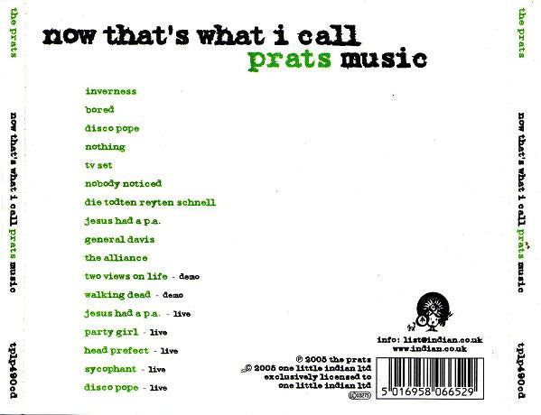 The Prats : Now That's What I Call Prats Music (CD, Comp)