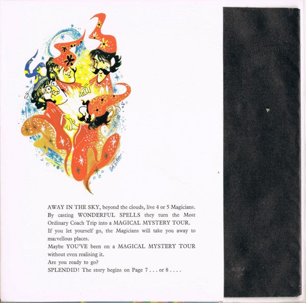 The Beatles : Magical Mystery Tour (2x7", EP, Sol)