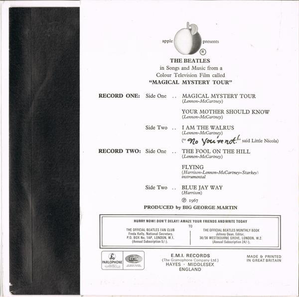 The Beatles : Magical Mystery Tour (2x7", EP, Sol)