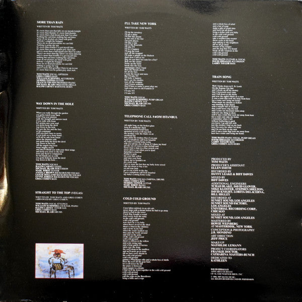 Tom Waits : Franks Wild Years (LP, Album, Gat)