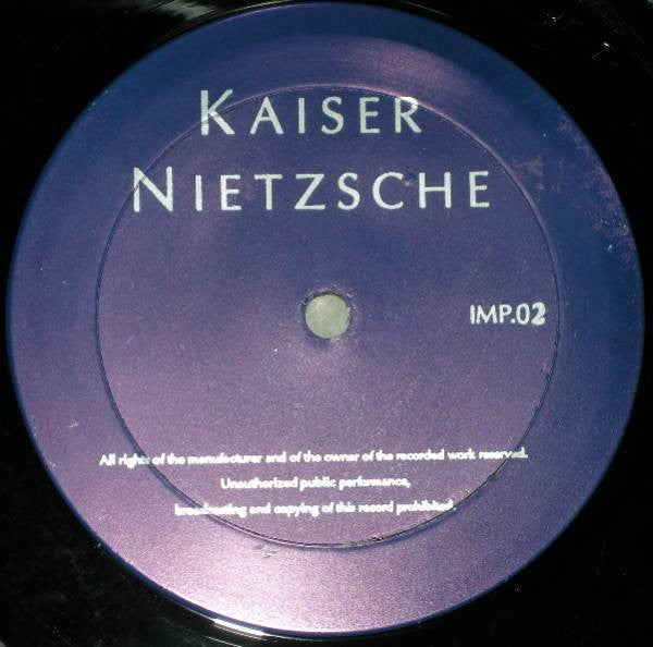 Kaiser Nietzsche / Yuzuru Syogase : Untitled (LP, Ltd)