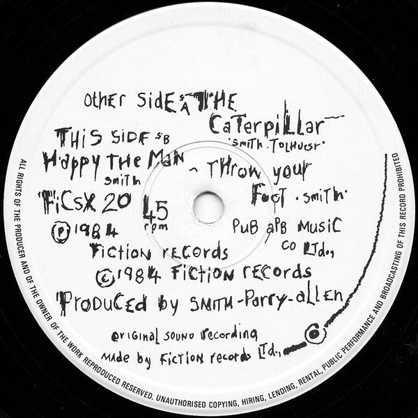 The Cure : The Caterpillar (12", Single, Glo)