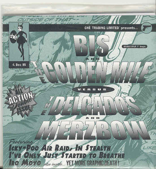 Bis And The Golden Mile Versus The Delgados And Merzbow : Ché Trading Limited Presents... (2x7", Single, Num)