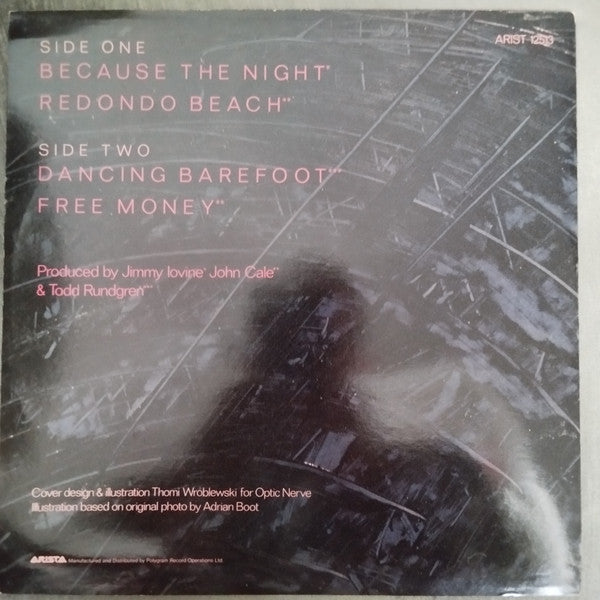 Patti Smith : Because The Night (12", Single)
