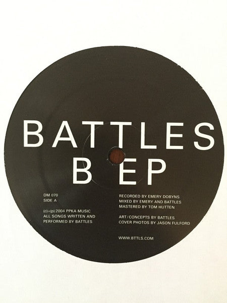 Battles : B EP (12", EP)