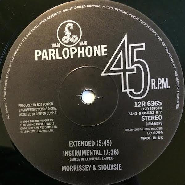 Morrissey & Siouxsie Sioux : Interlude (12", Single)