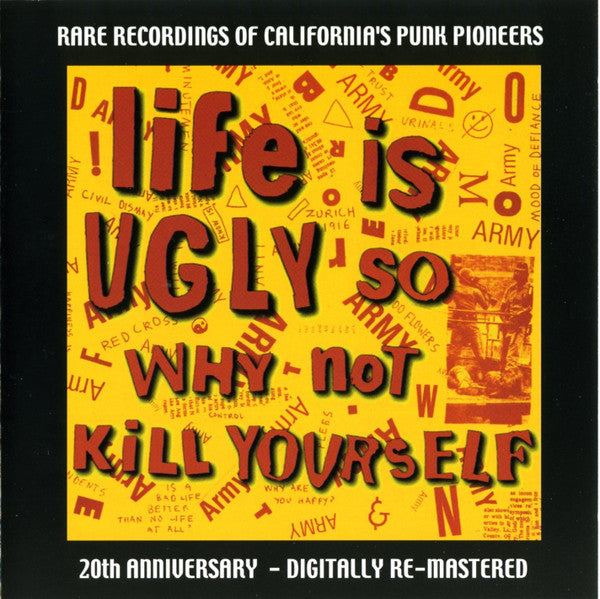 Various : Life Is Ugly So Why Not Kill Yourself (CD, Comp, RE, RM)