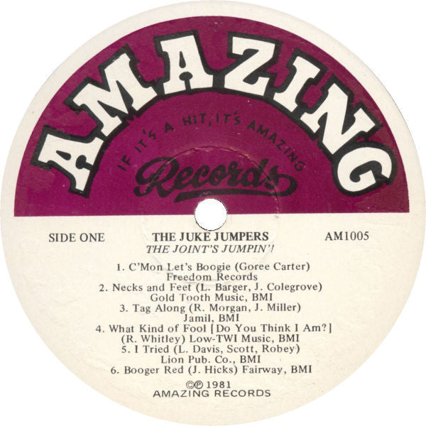 The Juke Jumpers : The Joint's Jumpin'! (LP, Album)