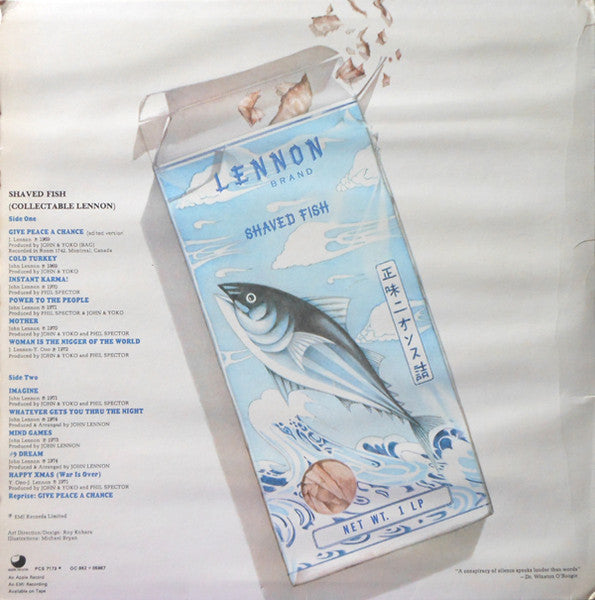 Lennon* / Plastic Ono Band* : Shaved Fish (LP, Comp)