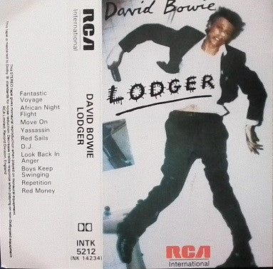 David Bowie : Lodger (Cass, Album, Blu)