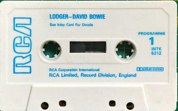 David Bowie : Lodger (Cass, Album, Blu)