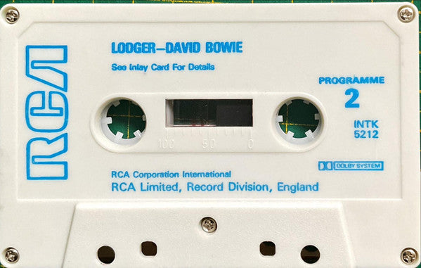 David Bowie : Lodger (Cass, Album, Blu)