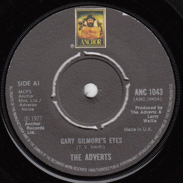 The Adverts : Gary Gilmore's Eyes / Bored Teenagers (7", Single, 4 P)
