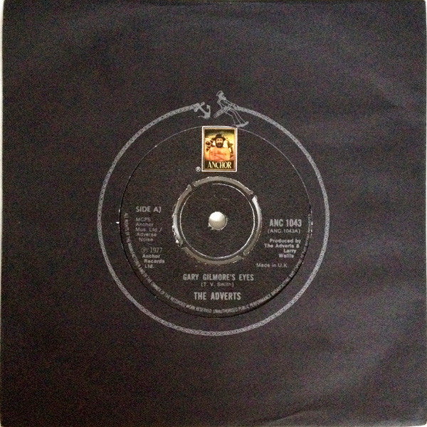 The Adverts : Gary Gilmore's Eyes / Bored Teenagers (7", Single, 4 P)
