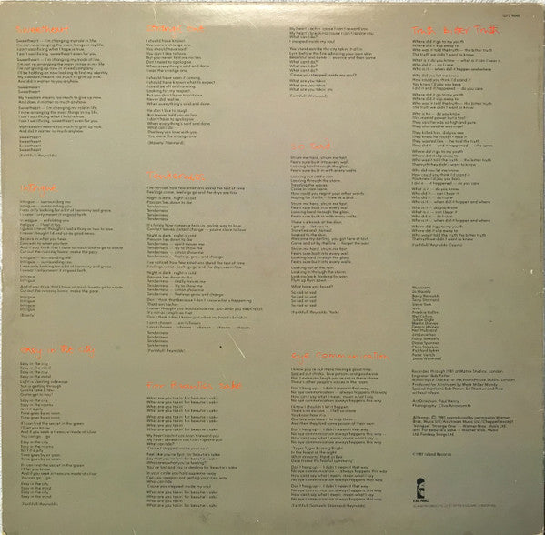 Marianne Faithfull : Dangerous Acquaintances (LP, Album)