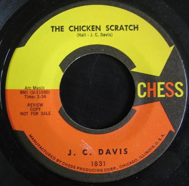 J.C. Davis : The Chicken Scratch / Shake With Me (7", Single, Promo)
