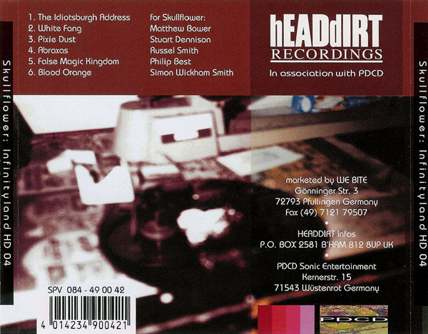 Skullflower : Infinityland (CD, Album)