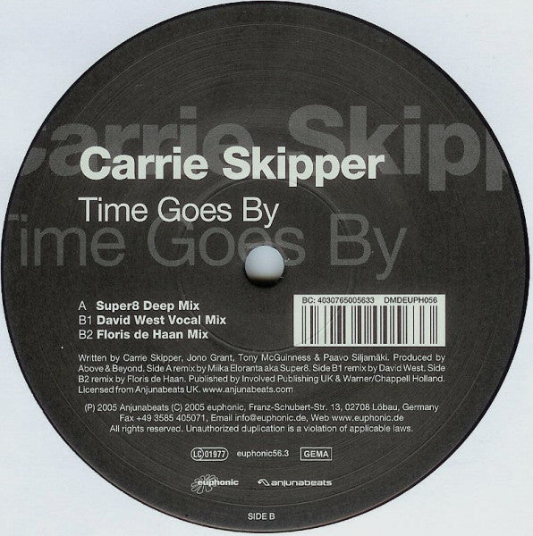 Carrie Skipper : Time Goes By (12")