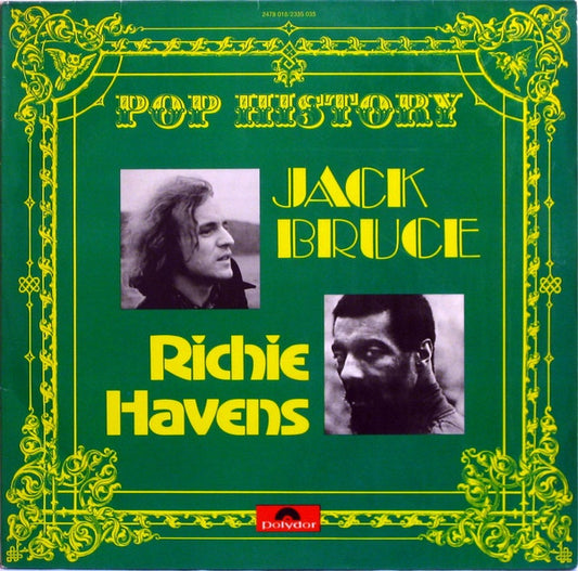 Jack Bruce, Richie Havens : Pop History (2xLP, Comp)